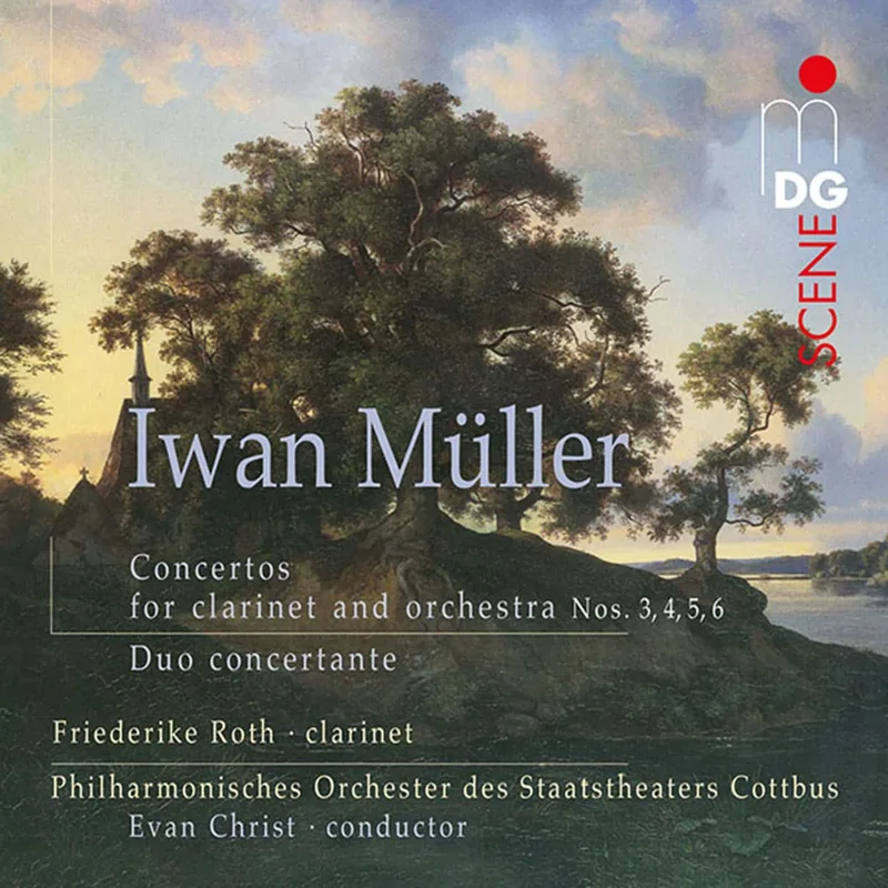 Iwan Müller – Klarinettenkonzerte Nr. 3–6 · Duo concertante (Cover)