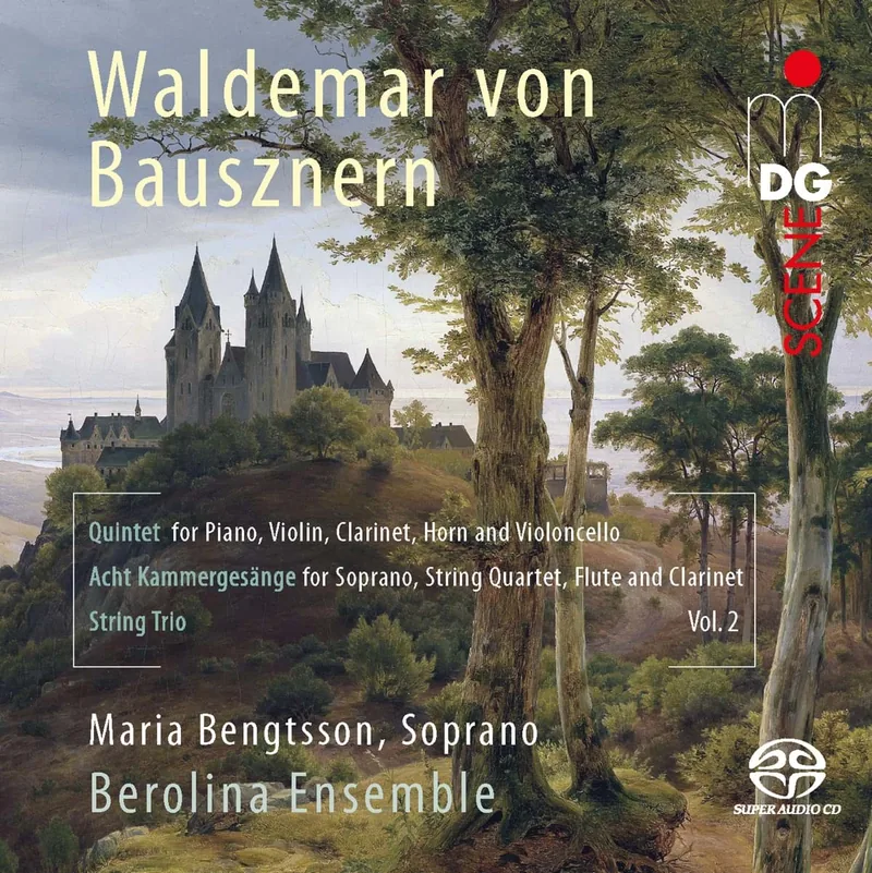 Waldemar von Bausznern – Quintett für Klavier, Violine, Klarinette, Horn und Violoncello · Acht Kammergesänge · Streichtrio (Cover)