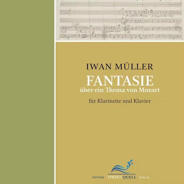 Iwan Müller – Fantasie über ein Thema von Mozart (Notenausgabe)