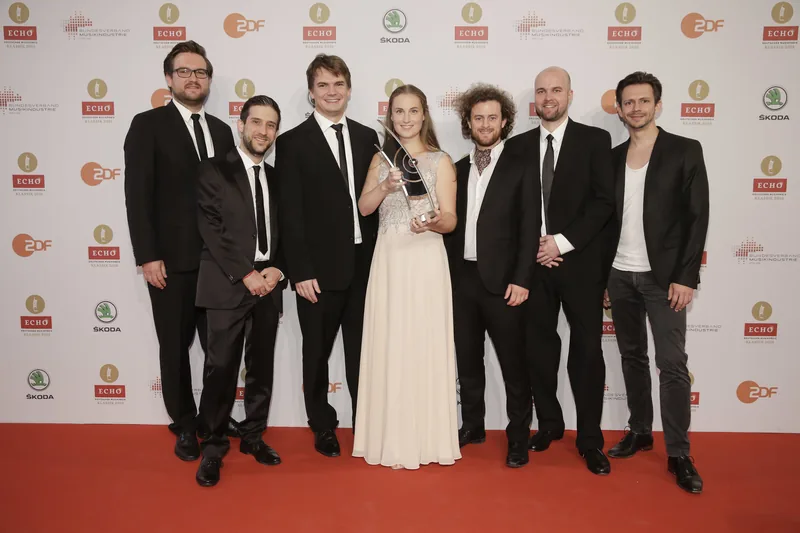 Friederike Roth und das Berolina Ensemble mit dem ECHO Klassik 2016